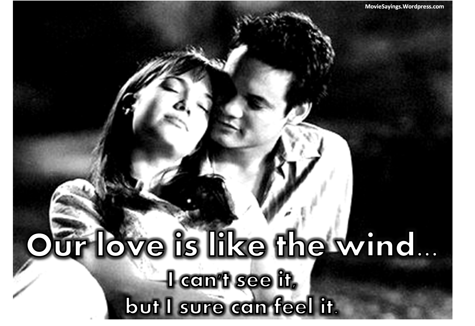Landon Our love is like the wind I can t see Shane West – A Walk to Remember
